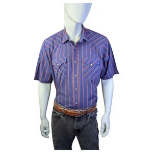 Vintage Western Pearl Snap Shirt | Made in Canada | Cowboycore | Size Large